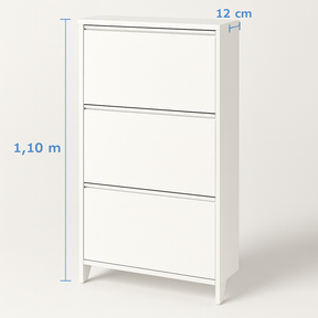 Sapateira Fina de Madeira – 3 Portas