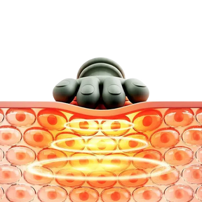 Massageador Automático com Formato de Mãos - Duração de 50 Minutos sem parar (recarregável)